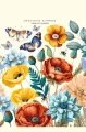 Notatnik 105x165/64K linia kwiaty i motyle FRESH - tantis.pl