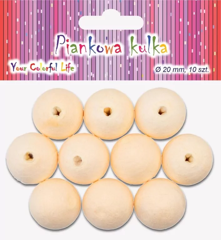 Piankowe kulki 2cm 10szt - tantis.pl