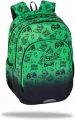 Plecak szkolny Coolpack Prime Pro Game Over Gradient Green - tantis.pl