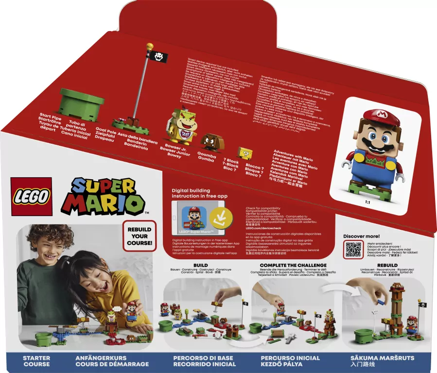 LEGO® Super Mario. Przygody z Mario — zestaw startowy. 71360 - tantis.pl