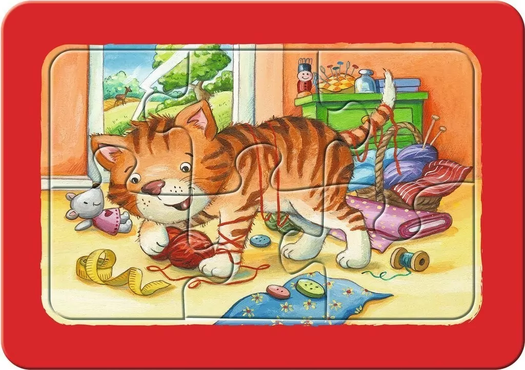 Puzzle 3x6 My Animal Friends - tantis.pl