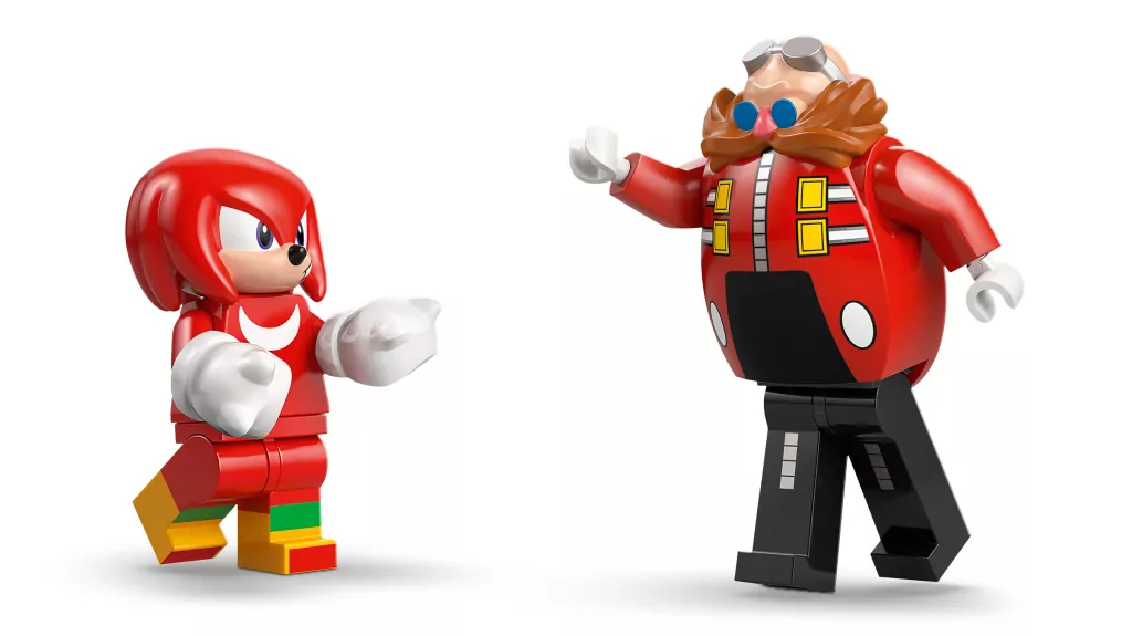 LEGO®Sonic The Hedgehog.  Knuckles kontra Dr. Eggman w mechu Egg Crusher 77005 - tantis.pl