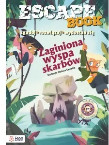 Zaginiona wyspa skarbów. Zgaduj, rozwiązuj, wydostań się. Escape Book - tantis.pl