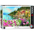Puzzle 1000 Włochy, Jezioro Como - tantis.pl