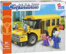 Klocki konstrukcyjne 242 elementów City Bus