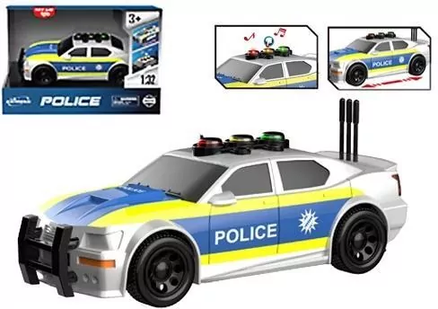 Auto policja ze światłem i dźwiękiem - tantis.pl