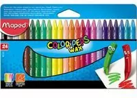 Kredki Colorpeps świecowe 24 kolory MAPED