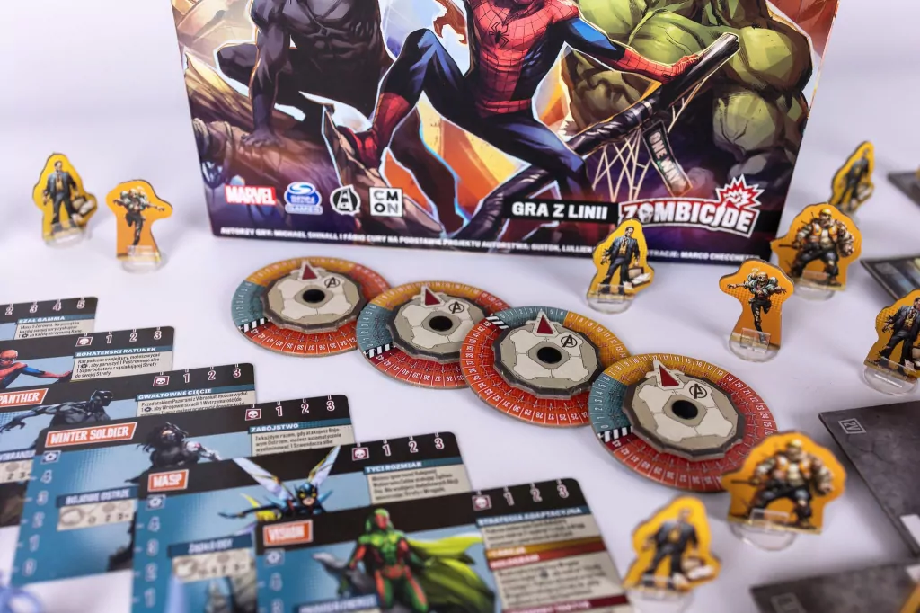 Zombicide: Marvel Zombies Rewolucja Bohaterów CMON - tantis.pl