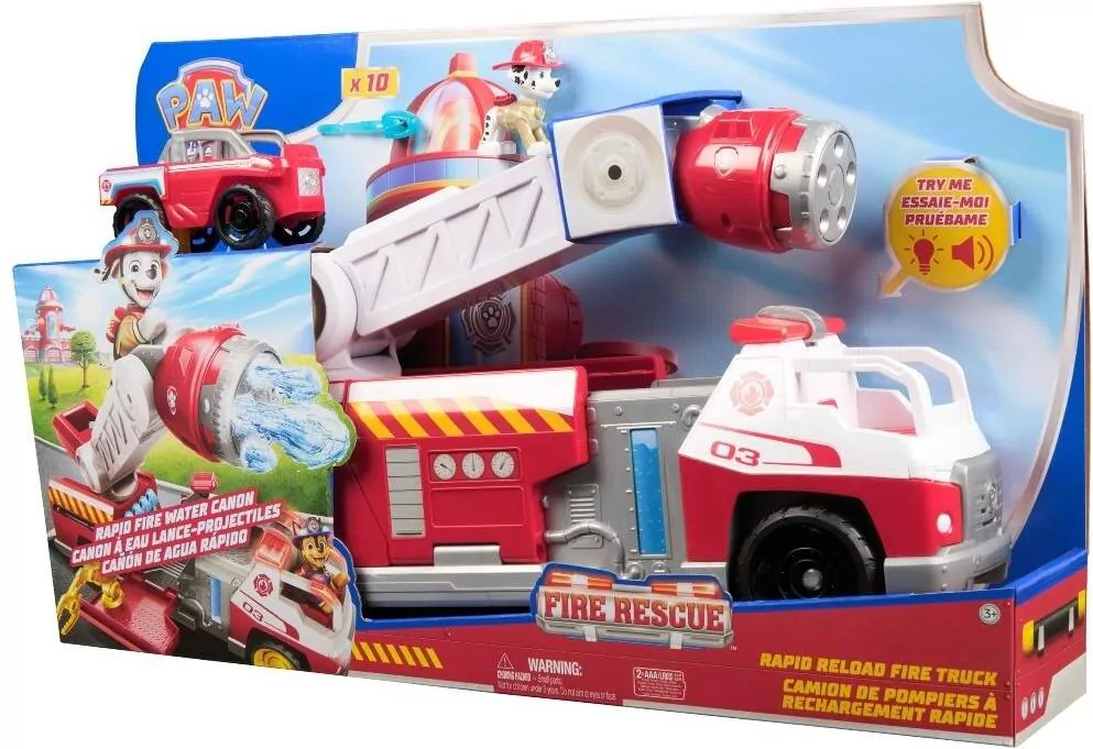 Psi Patrol: Fire Rescue - Wóz strażacki deluxe - tantis.pl