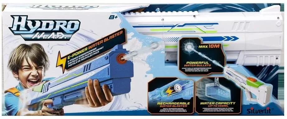 Pistolet Hydro M.A.D biały - tantis.pl