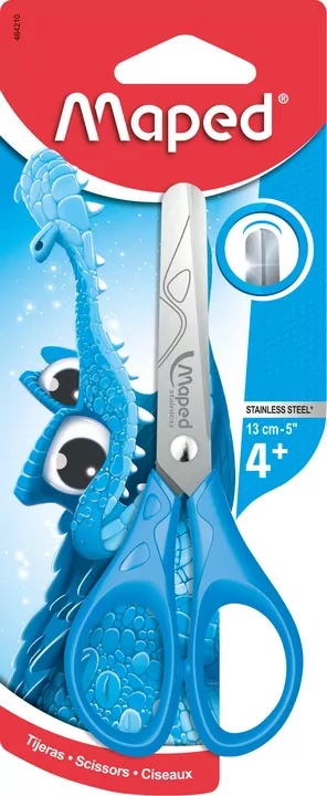 Nożyczki 13cm. Essentials Pulse. Niebieskie - tantis.pl