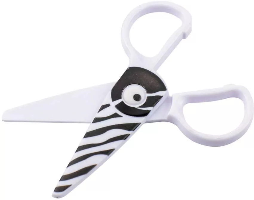 Nożyczki plastikowe dla dzieci. Zwierzątka - tantis.pl