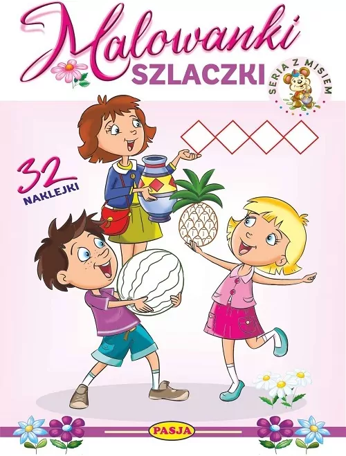 Malowanki szlaczki. Seria z misiem - tantis.pl