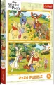 Puzzle 2x24 Dzień w ogrodzie TREFL - tantis.pl