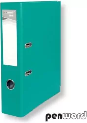 Segregator A4 z okuciem 7,5cm turkusowy