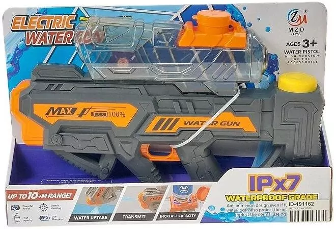 Pistolet na wodę na baterie USB - tantis.pl