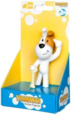 Figurka Reksio z kością