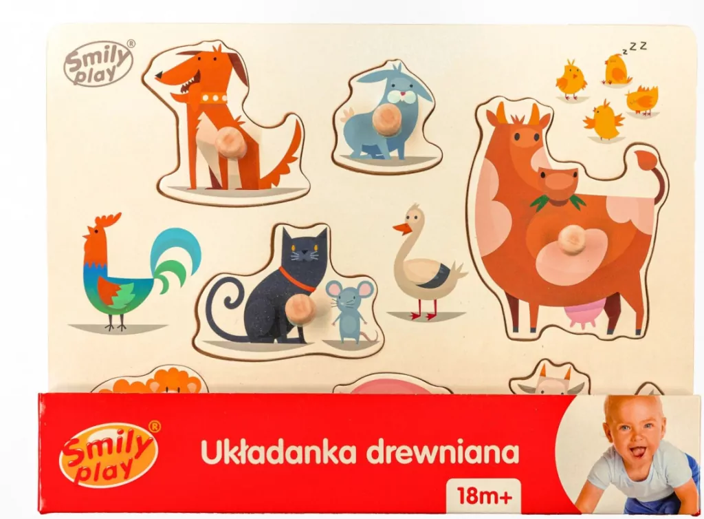 Układanka zwierzęta domowe - tantis.pl