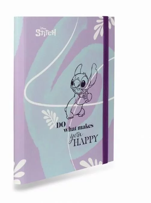 Teczka A4 przestrzenna Disney Fashion Stitch, wzór 3 - tantis.pl