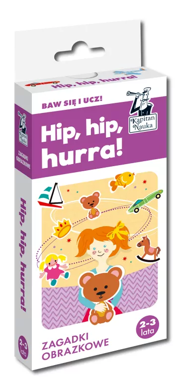 Hip, hip, hurra! Zagadki obrazkowe - tantis.pl