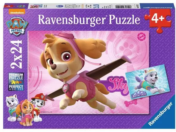 Puzzle 2x24 Psi Patrol Skye and Everest - tantis.pl