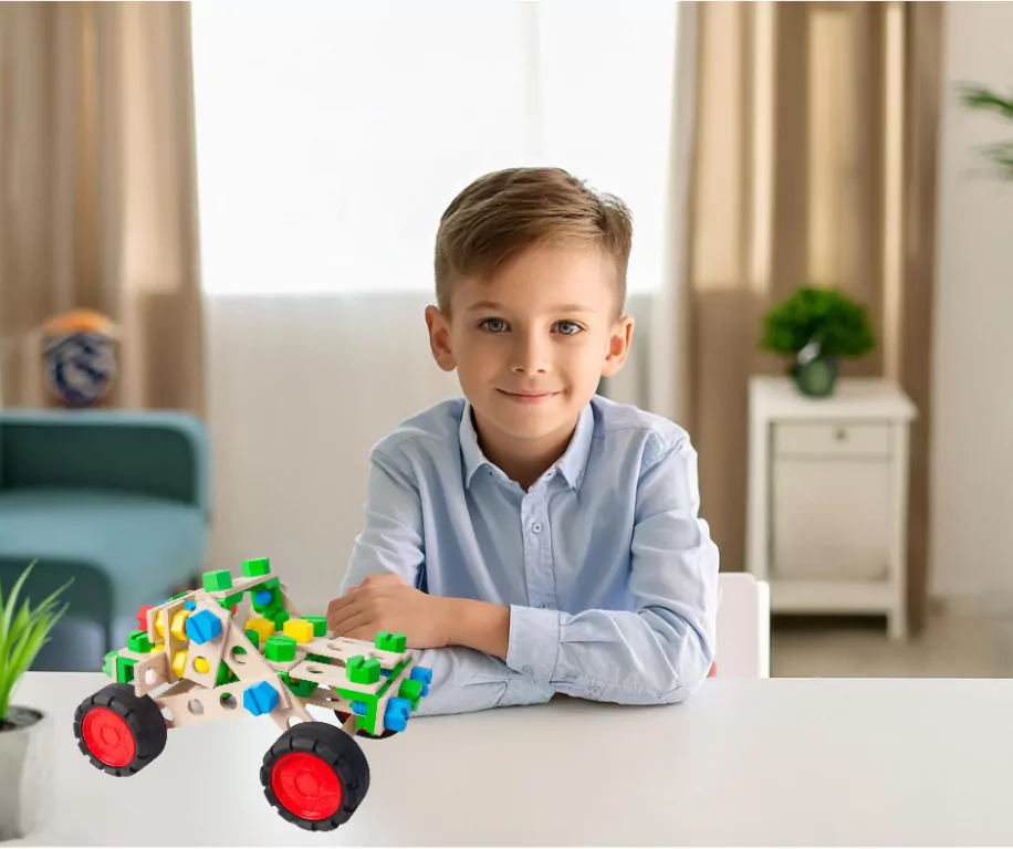 Off Road Vehicle 3w1. Mały Konstruktor Junior - tantis.pl