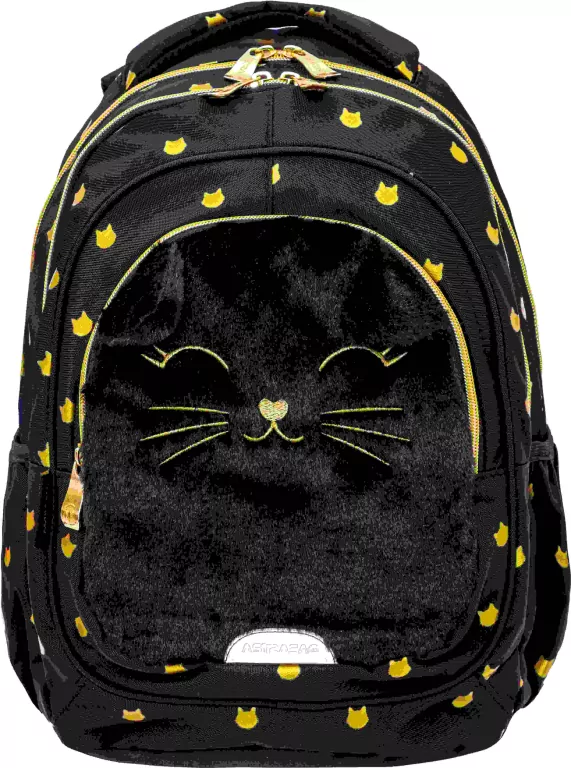 Plecak Astrabag Fluffy Kitty Black AB330 - tantis.pl