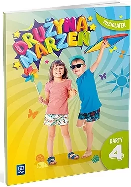 Drużyna marzeń Pięciolatek. Karty pracy. Część 4 - tantis.pl