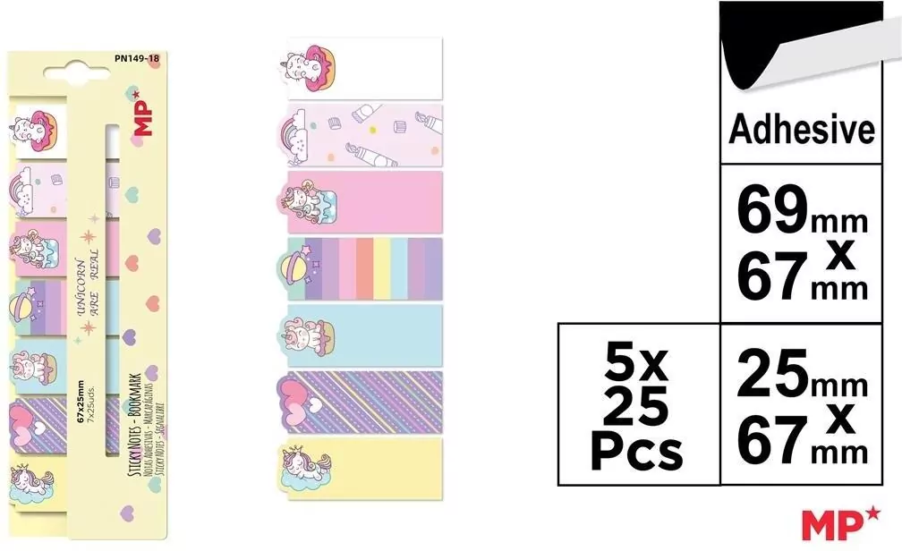 Karteczki indeksujące, różowe - tantis.pl