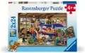 Puzzle dla dzieci 2D: Mechanicy w akcji 2x24el - tantis.pl