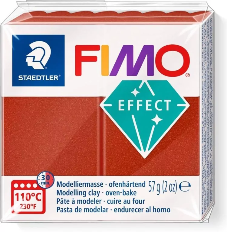 Masa termoutwardzalna Fimo 57g miedziany metal - tantis.pl