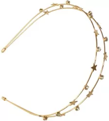 Opaska złota z diamencikami