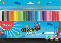 Flamastry Colorpeps Ocean 24 kolory MAPED - tantis.pl