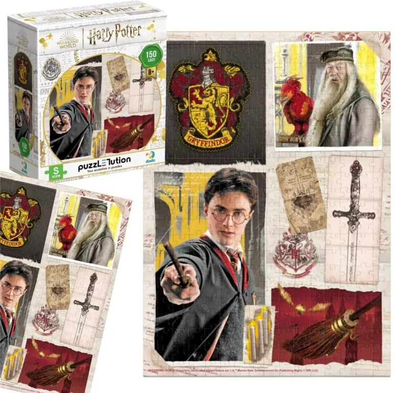 Puzzle 150 Harry Potter. Gryffindor - tantis.pl