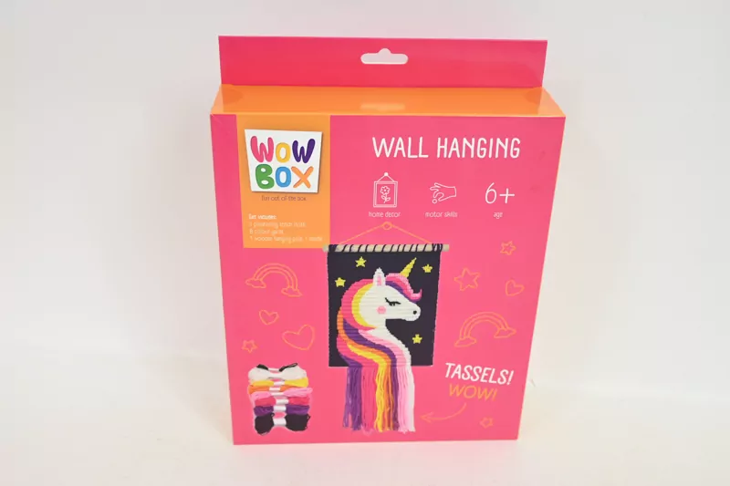 Wow Box. Zestaw makrama Jednorożec - tantis.pl