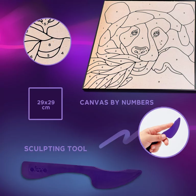 Panda. Obraz 3D. Zestaw kreatywny - tantis.pl