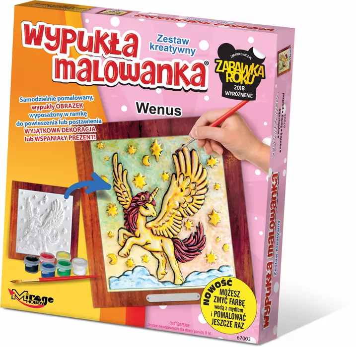Wypukła malowanka - Jednorożec Wenus - tantis.pl