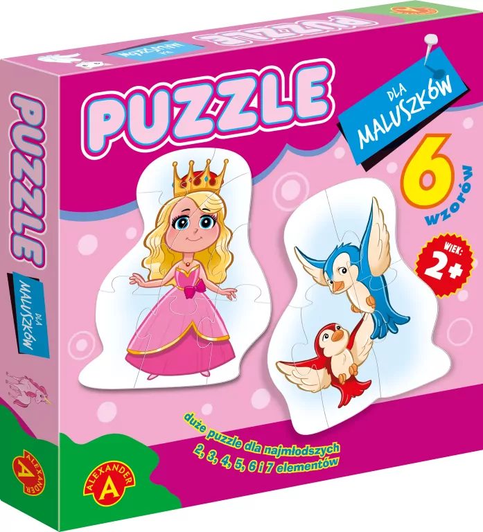 Alexander. Puzzle 27 elementów. Dla maluszków - tantis.pl