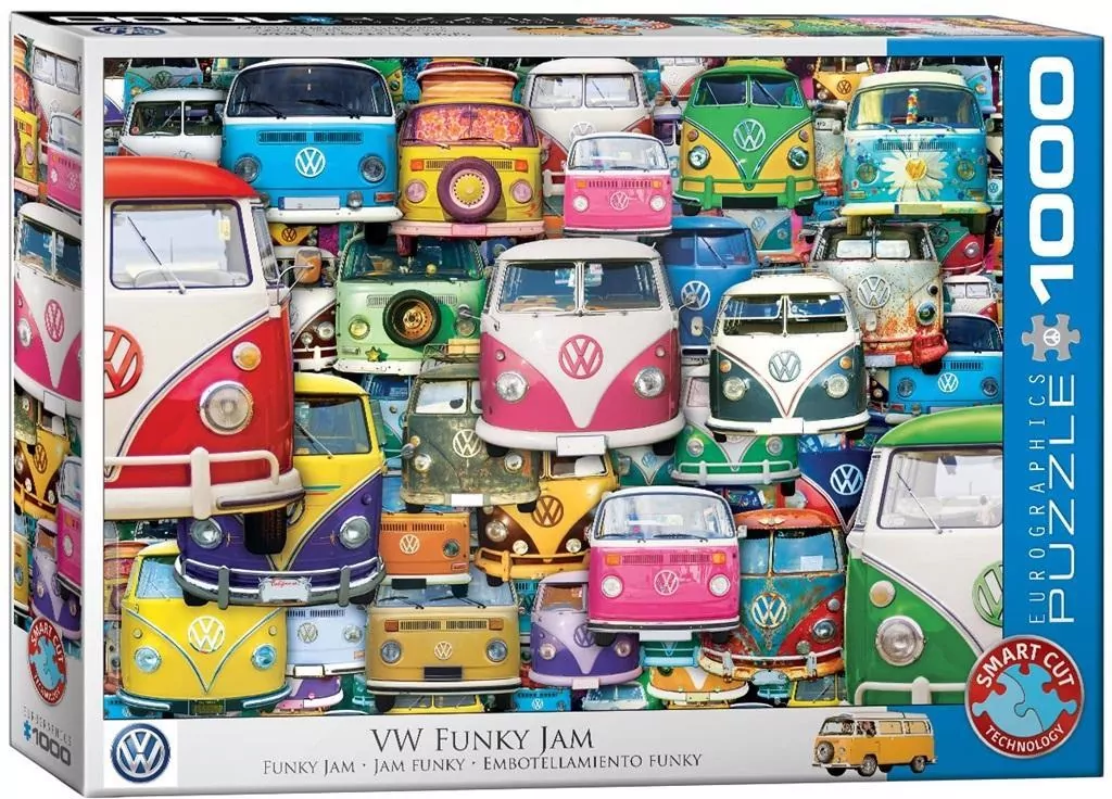 Puzzle 1000. Autobusy 6000-5423 - tantis.pl