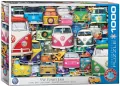 Puzzle 1000. Autobusy 6000-5423 - tantis.pl