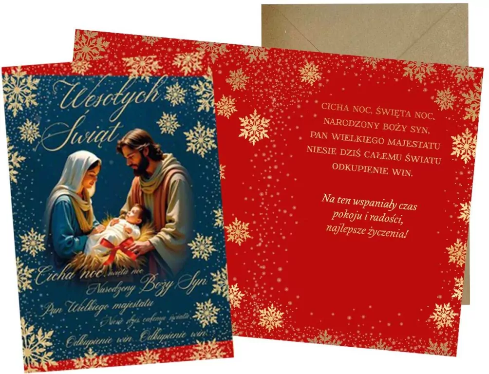Karnet B6 Boże Narodzenie - tantis.pl