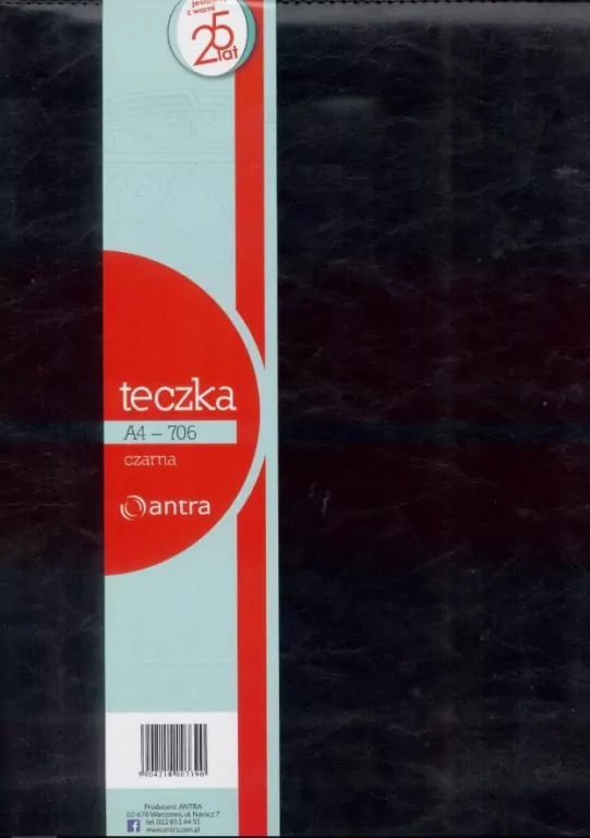 Teczka A4 706 czarna ANTRA - tantis.pl