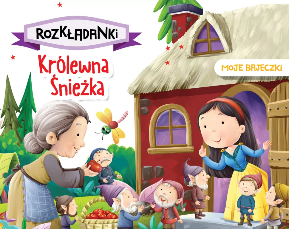 Królewna Śnieżka. Moje bajeczki. Rozkładanki - tantis.pl