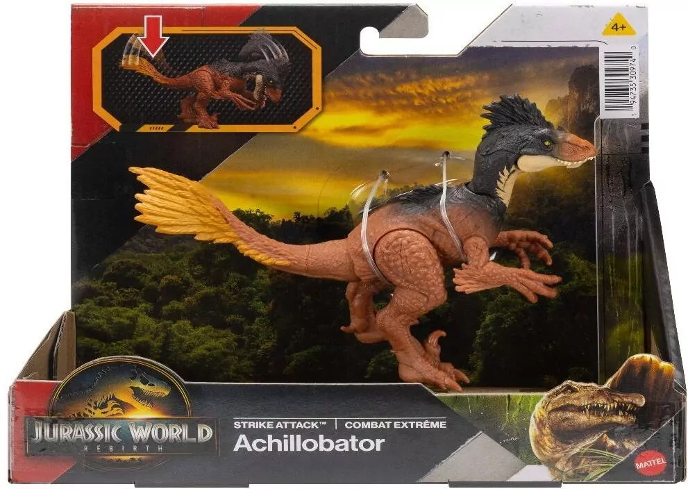 Jurassic World Figurka Atakujący Achillobator - tantis.pl