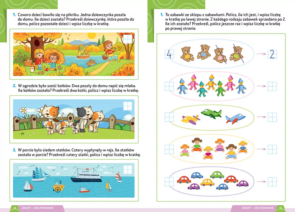 Dodawanie i odejmowanie. Klasa 1-3 - tantis.pl
