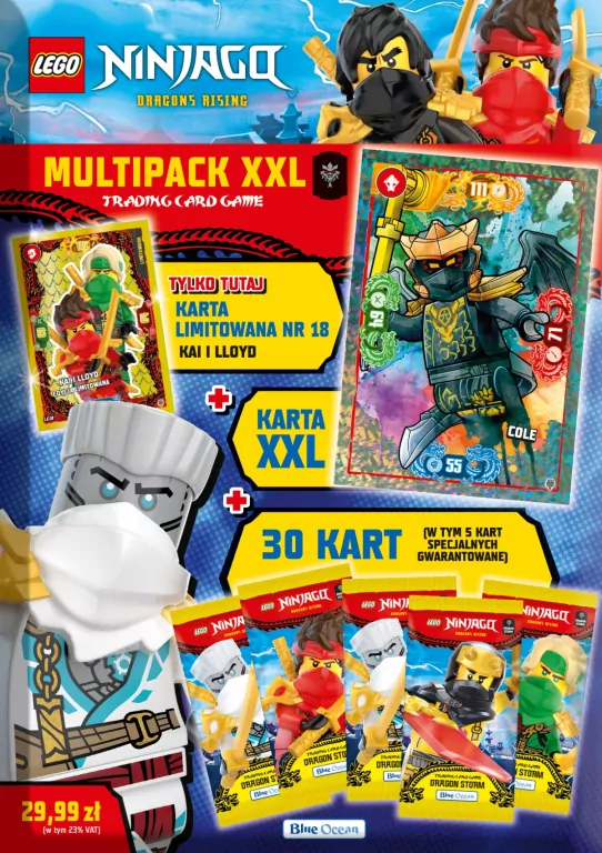 LEGO NINJAGO TCG seria 11 Multipack XXL 1szt.mix - tantis.pl