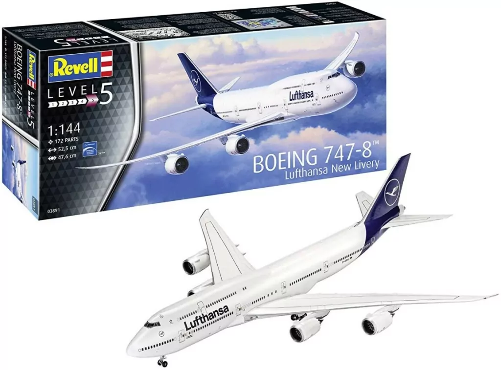 Boeing 747-8 Lufthansa. Samolot 1:144 - tantis.pl