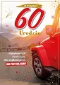 Karnet Urodziny 60 - tantis.pl