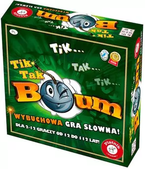 Tik Tak Bum. Wybuchowa gra słowna! - tantis.pl