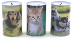 Skarbonka metalowa MIX